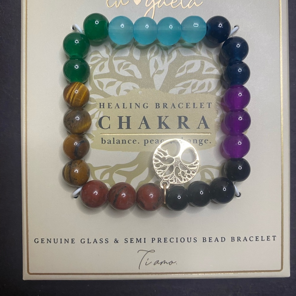 Multicolor Chakra Bracelet - Picture 2 of 4